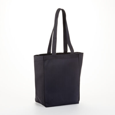 Shopping tote with full side & bottom gusset Natural - Image 2