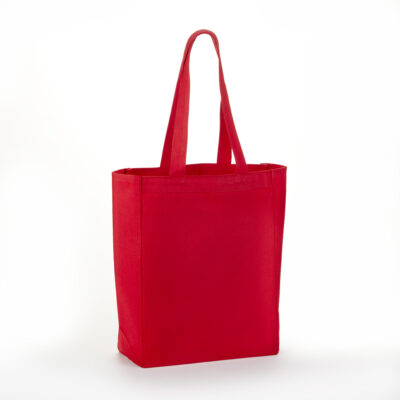 Shopping tote with full side & bottom gusset Natural - Image 5