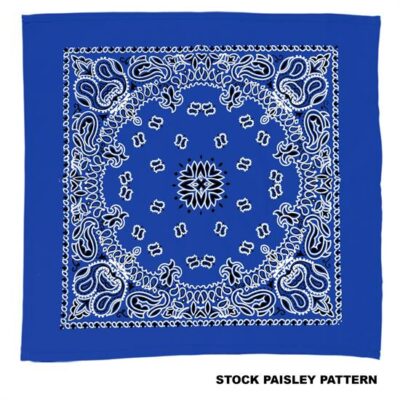 Classic Paisley Design Premium Bandanna (Imported) - Image 3