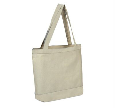 Canvas Color Accent Tote - Image 3