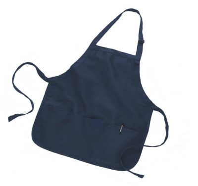 Medium Length Apron with Pouch - Image 3