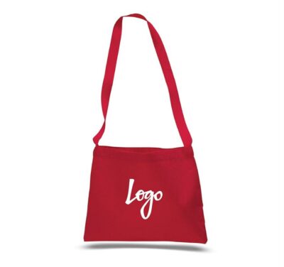 Small Canvas Messenger Bag with Long Handles - Image 3