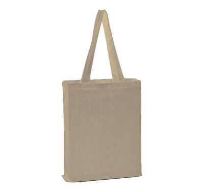 Canvas Tote Bag With Gusset - Image 3