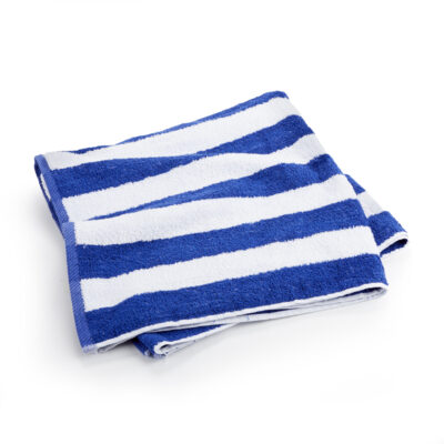 68″L X 34″W Cabana Stripe Beach Towel
