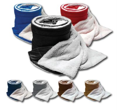 OVER-SIZED MICRO MINK SHERPA BLANKETS
