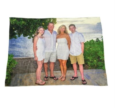 Sublimated Silk Touch Blanket